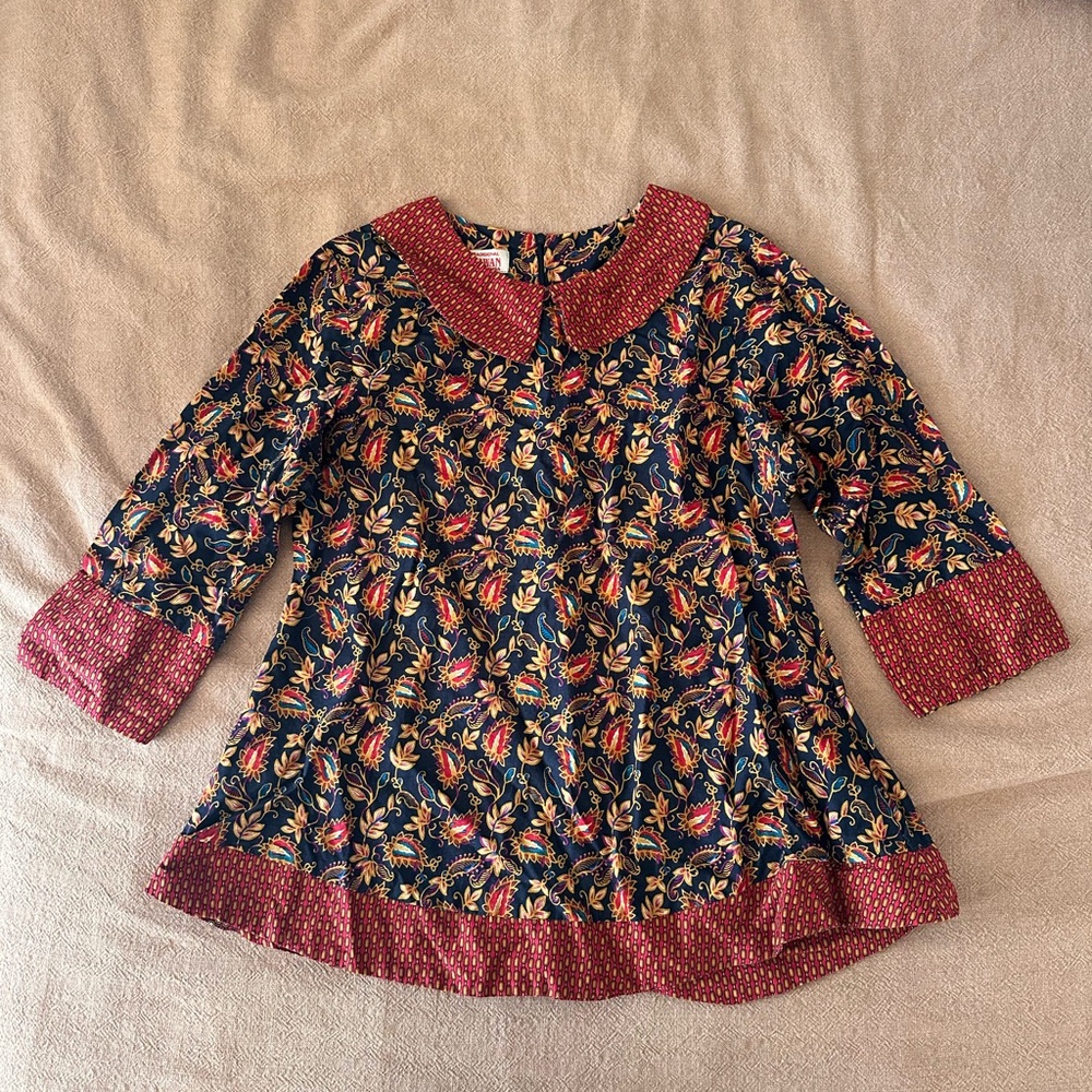 Traditional Indonesian Batik Blouse